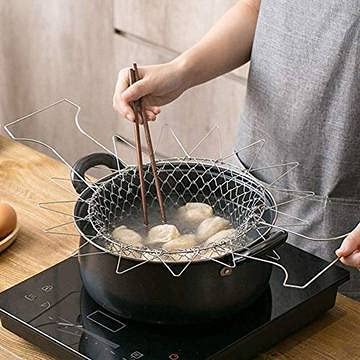 Foldable Strainer Chef Basket