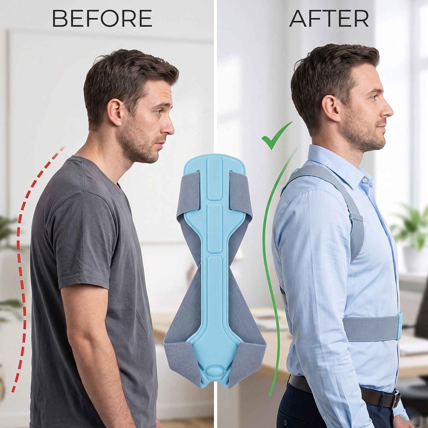 Ergonomic Back Posture Corrector Support Belt – LifestyleKart